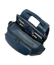 PIQUADRO W143 Sac &agrave; dos de voyage et support pour ordinateur portable 14 pouces bleu - Sacs &agrave; dos pour l'&Eacute;cole & les Loisirs - 4