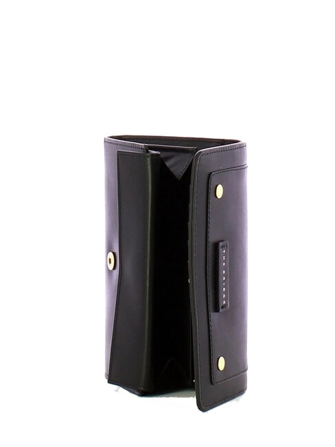 CECILIA portefeuille en cuir black Gold - Portefeuilles Femme