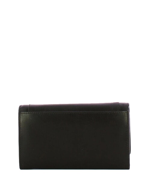 CECILIA portefeuille en cuir black Gold - Portefeuilles Femme