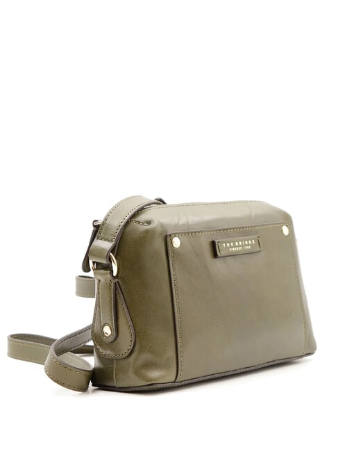 CECILIA Sac bandouli&egrave;re en cuir thym abb gold - Sacs pour Femme