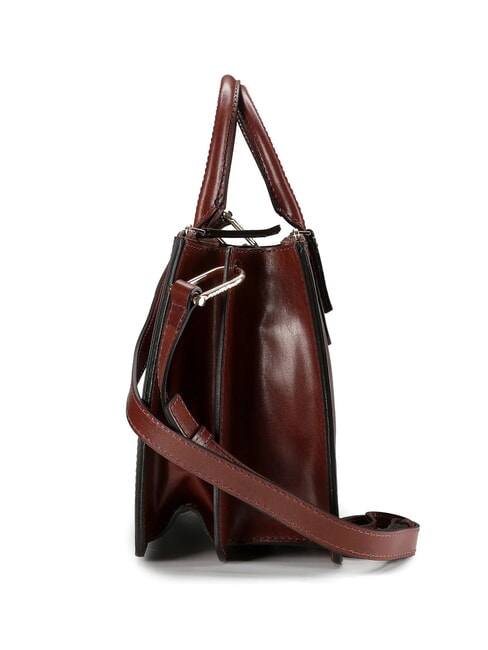 BEATRICE Sac &agrave; main avec bandouli&egrave;re MARRON - Sacs pour Femme
