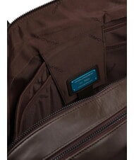 PIQUADRO PAN  Porte-documents en cuir pour ordinateur portable 15,6" MORO - Porte Documents Travail - 3