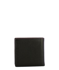 PIQUADRO X1 Portefeuille en cuir martel&eacute; Noir - Portefeuilles Homme - 3