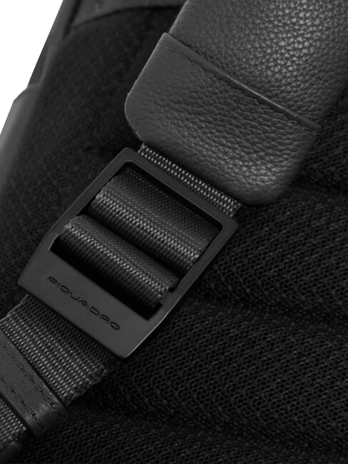 RUSSEL Sac &agrave; dos pour ordinateur portable 14 pouces avec rabat Noir - Sacs &agrave; dos pour l'&Eacute;cole & les Loisirs