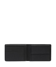 PIQUADRO CRONUS Portefeuille avec porte-monnaie Noir - Portefeuilles Homme - 4