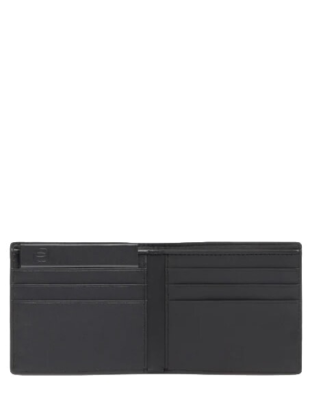 W145 Portefeuille &agrave; 5 compartiments Noir - Portefeuilles Homme