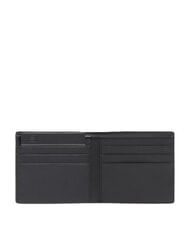 PIQUADRO W145 Portefeuille &agrave; 5 compartiments Noir - Portefeuilles Homme - 3