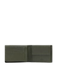 PIQUADRO W145 portefeuille &agrave; 7 compartiments VERT - Portefeuilles Homme - 3