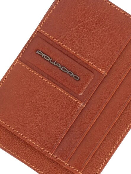W143 porte-cartes en cuir plat CUIR - Portefeuilles Homme
