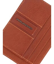 PIQUADRO W143 porte-cartes en cuir plat CUIR - Portefeuilles Homme - 3