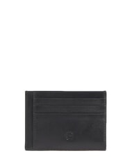 PIQUADRO W143 porte-cartes en cuir plat Noir - Portefeuilles Homme - 2