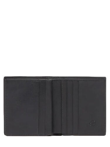 W143 portefeuille en cuir Noir - Portefeuilles Homme