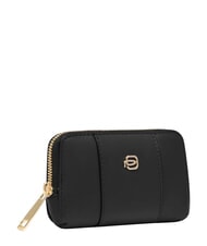 PIQUADRO CIRCLE Porte-cl&eacute;s en cuir avec fermeture &eacute;clair Noir - Porte-cl&eacute;s - 3