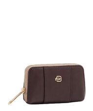 PIQUADRO CIRCLE Porte-cl&eacute;s en cuir avec fermeture &eacute;clair bordeaux/rose - Porte-cl&eacute;s - 3