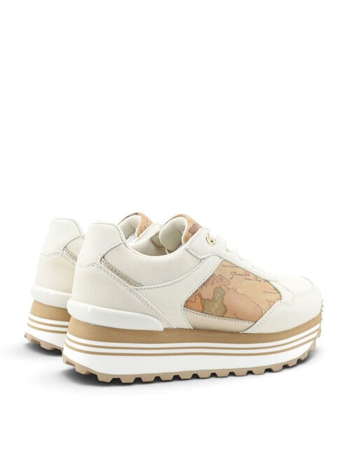 GEO Baskets blanc cass&eacute;/beige g&eacute;o - Chaussures Femme