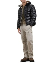 BLAUER ADAMS Veste courte, rembourrage en ouate int&eacute;rieur beige noir 301 - Doudounes homme - 3