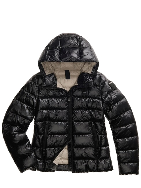 CAROLL Doudoune thermique rembourr&eacute;e de ouate int&eacute;rieur beige noir 301 - Doudounes femme