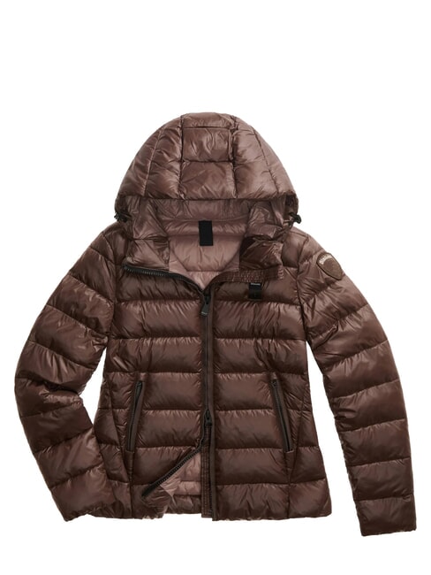 CAROLL Doudoune thermique rembourr&eacute;e de ouate brun 30b brun moyen 30c - Doudounes femme