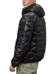 WAVE doudoune courte matelass&eacute;e noir - Doudounes homme