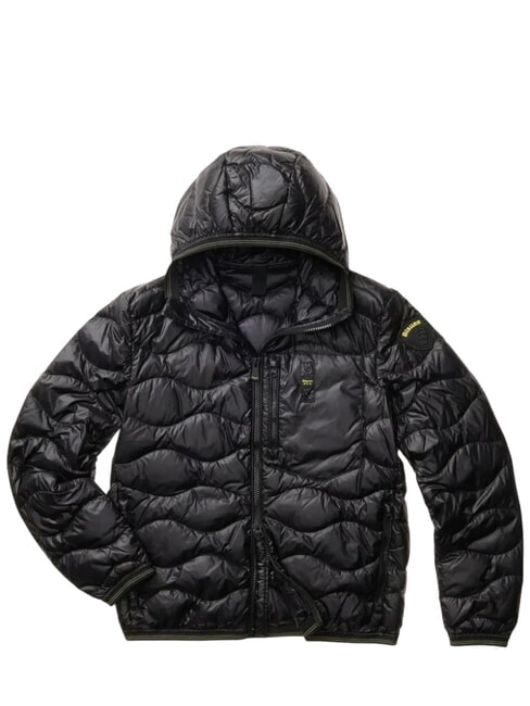 WAVE doudoune courte matelass&eacute;e noir - Doudounes homme