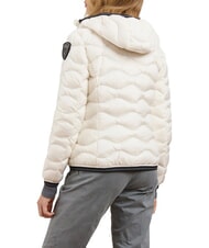 BLAUER CAMELIA veste courte rembourr&eacute;e de plumes blanc optique - Doudounes femme - 2