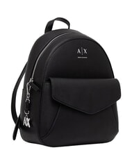 ARMANI EXCHANGE ISABEL Sac &agrave; dos avec poche avant noir - Sacs pour Femme - 2