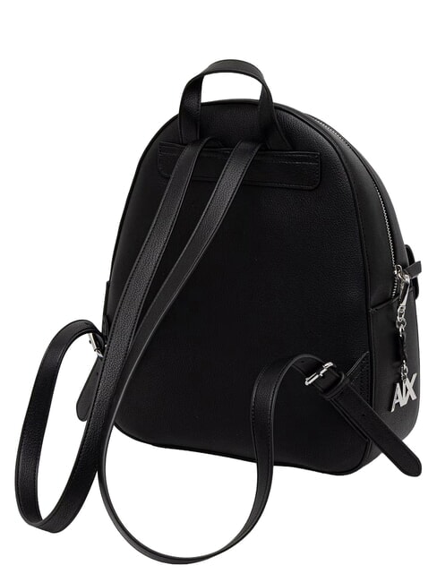 ISABEL Sac &agrave; dos avec poche avant noir - Sacs pour Femme