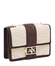 ARMANI EXCHANGE JODIE Sac bandouli&egrave;re &agrave; cha&icirc;ne antagoniste/sc&eacute;nario - Sacs pour Femme - 3