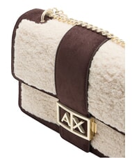 ARMANI EXCHANGE JODIE Sac bandouli&egrave;re &agrave; cha&icirc;ne antagoniste/sc&eacute;nario - Sacs pour Femme - 6