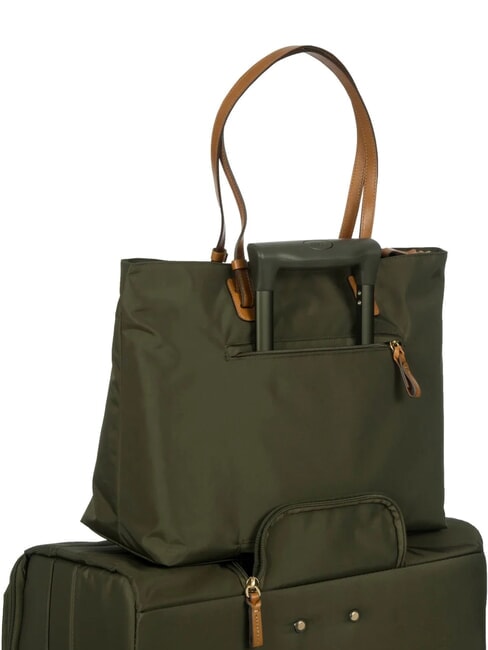 X-COLLECTION sac &agrave; bandouli&egrave;re olive - Sacs pour Femme