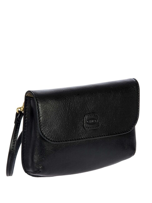 VOLTERRA Mini sac bandouli&egrave;re en cuir Noir - Sacs pour Femme