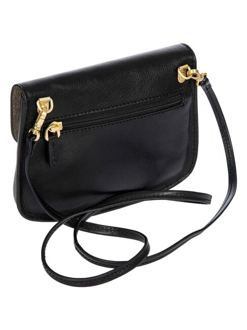 VOLTERRA Mini sac bandouli&egrave;re en cuir Noir - Sacs pour Femme