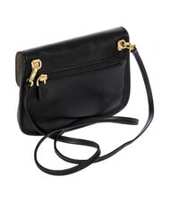 BRIC&rsquo;S VOLTERRA Mini sac bandouli&egrave;re en cuir Noir - Sacs pour Femme - 3