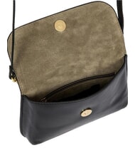 BRIC&rsquo;S VOLTERRA Mini sac bandouli&egrave;re en cuir Noir - Sacs pour Femme - 4