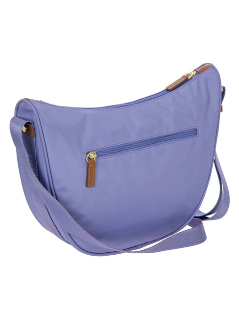 X-COLLECTION Petit sac croissant lilas - Sacs pour Femme
