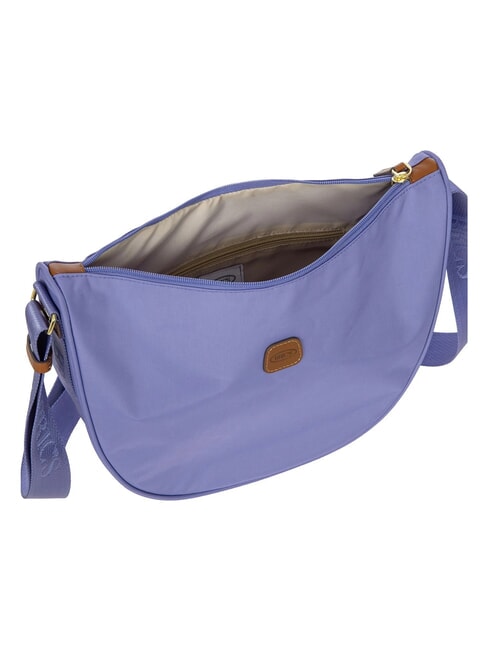 X-COLLECTION Petit sac croissant lilas - Sacs pour Femme