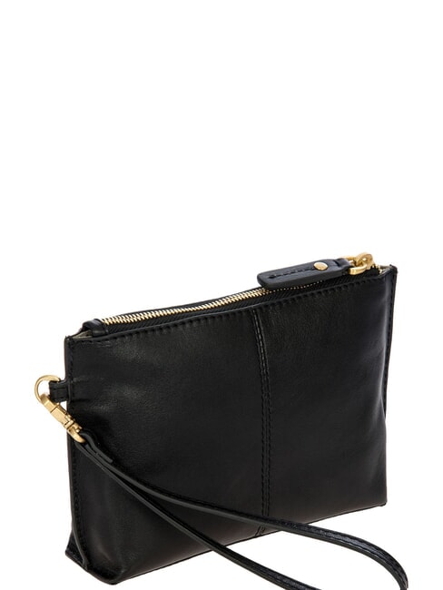 VOLTERRA pochette en cuir Noir - Sacs pour Femme