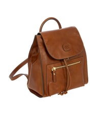 BRIC&rsquo;S VOLTERRA Sac &agrave; dos en cuir le tabac - Sacs pour Femme - 2