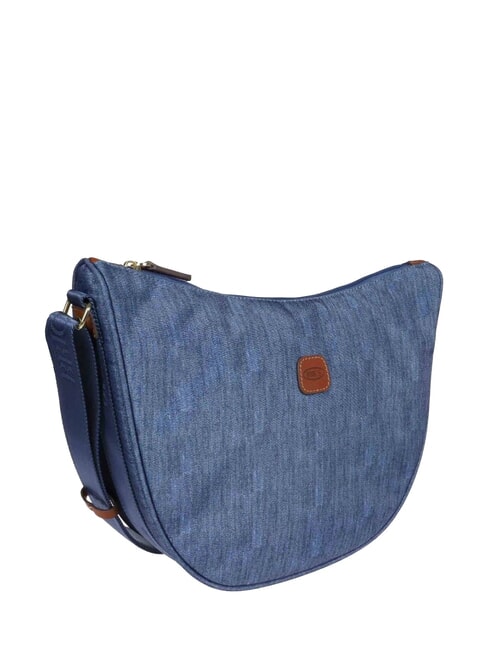 X-COLLECTION Petit sac croissant jeans - Sacs pour Femme
