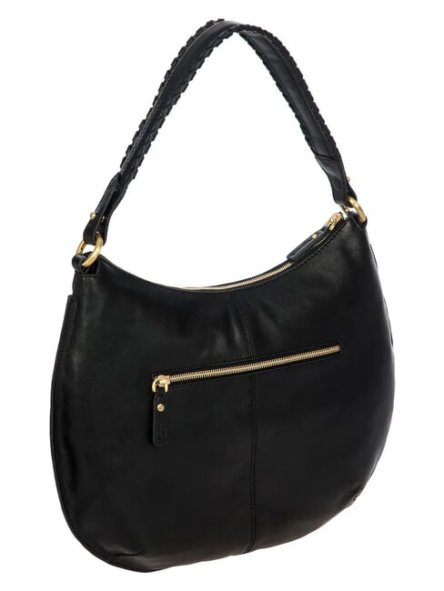VOLTERRA Sac en cuir avec bandouli&egrave;re Noir - Sacs pour Femme