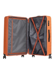 BRIC&rsquo;S NAUSICAA Grand chariot extensible ORANGE - Valises Rigides - 2