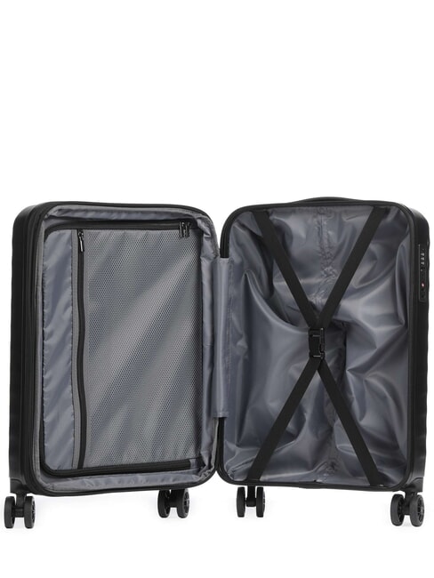 NAUSICAA trolley extensible pour bagage &agrave; main Noir - Valises cabine