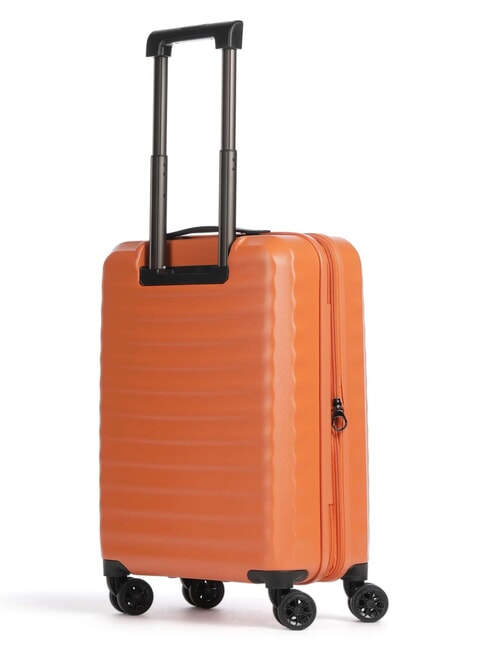 NAUSICAA trolley extensible pour bagage &agrave; main ORANGE - Valises cabine