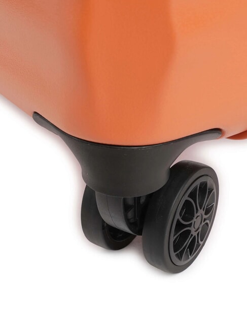 NAUSICAA trolley extensible pour bagage &agrave; main ORANGE - Valises cabine