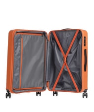 BRIC&rsquo;S NAUSICAA Chariot moyen, extensible ORANGE - Valises Rigides - 2