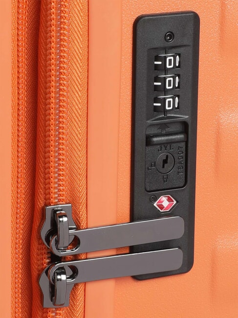 NAUSICAA Chariot moyen, extensible ORANGE - Valises Rigides