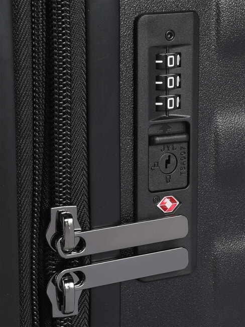 NAUSICAA Chariot moyen, extensible Noir - Valises Rigides