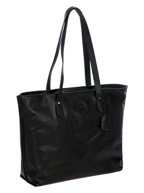 VOLTERRA Sac de courses en cuir Noir - Sacs pour Femme
