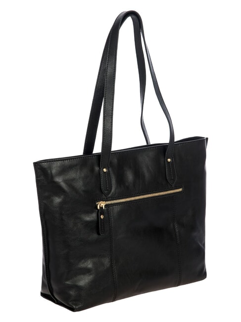 VOLTERRA Sac de courses en cuir Noir - Sacs pour Femme