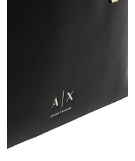 ARMANI EXCHANGE ALICE Sac bandouli&egrave;re ajustable noir - Sacs pour Femme - 4